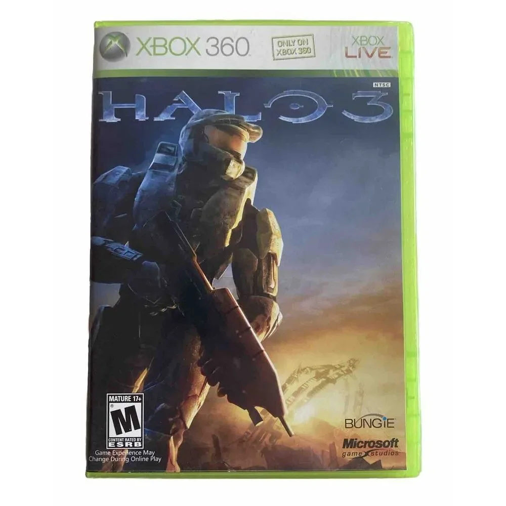 Halo 3 (Xbox 360) - CIB -‎ Poster Incl. - White Label